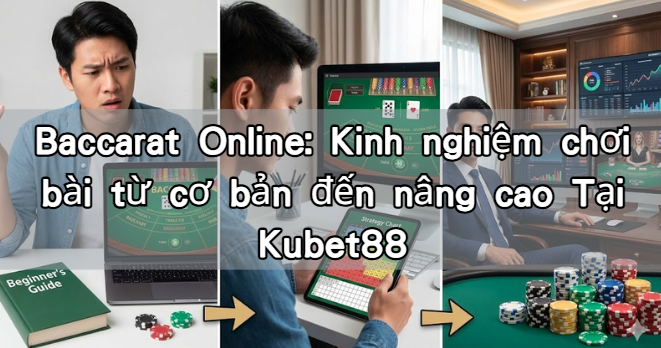 Baccarat Online: Kinh nghiệm chơi bài từ cơ bản đến nâng cao Tại Kubet88